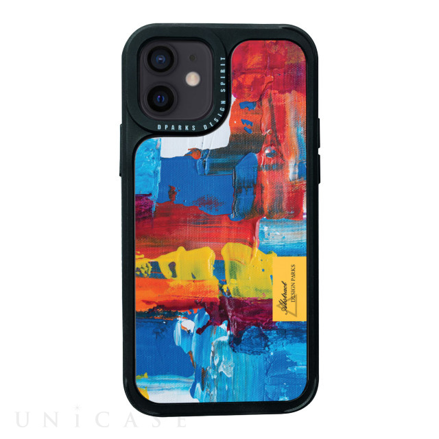 【iPhone12 mini ケース】Black Cover (Painting Blending POP)