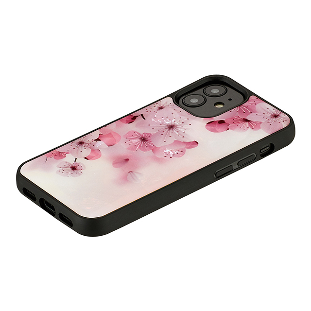 【iPhone12 mini ケース】天然貝ケース (Cherry Blossom)サブ画像