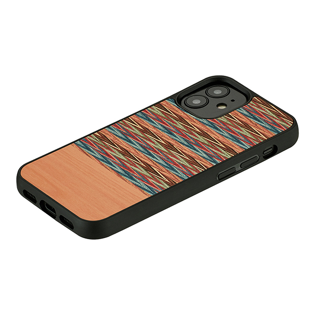 【iPhone12 mini ケース】天然木ケース (Browny Check)goods_nameサブ画像