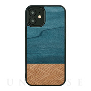 【iPhone12 mini ケース】天然木ケース (Denim...