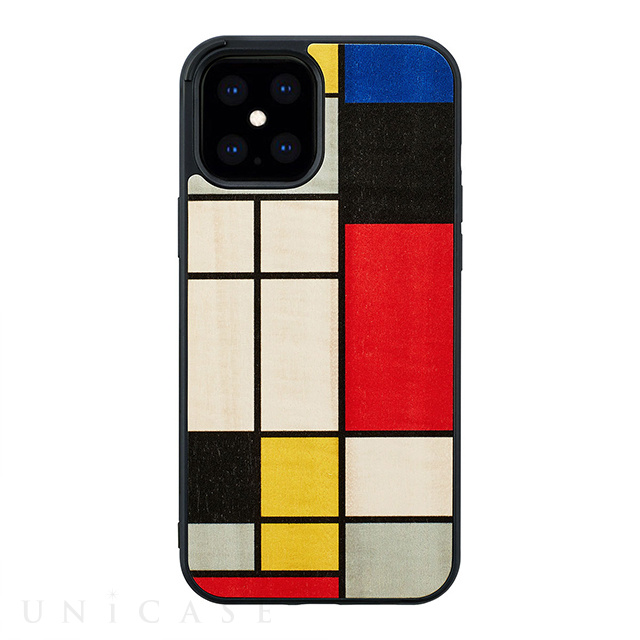 【iPhone12 Pro Max ケース】天然木ケース (Mondrian Wood)