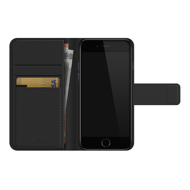 【iPhoneSE(第2世代)/8/7 ケース】2-In-1 Wallet (Black)サブ画像