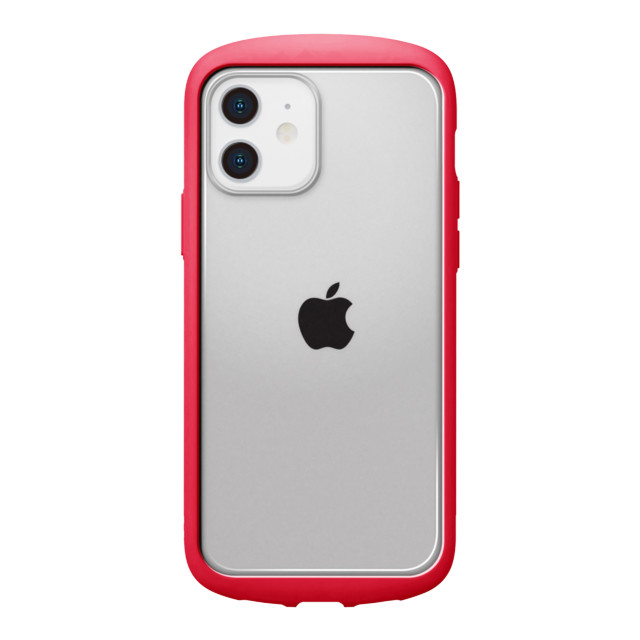 【iPhone12/12 Pro ケース】ガラスタフケース ラウンドタイプ (レッド)goods_nameサブ画像