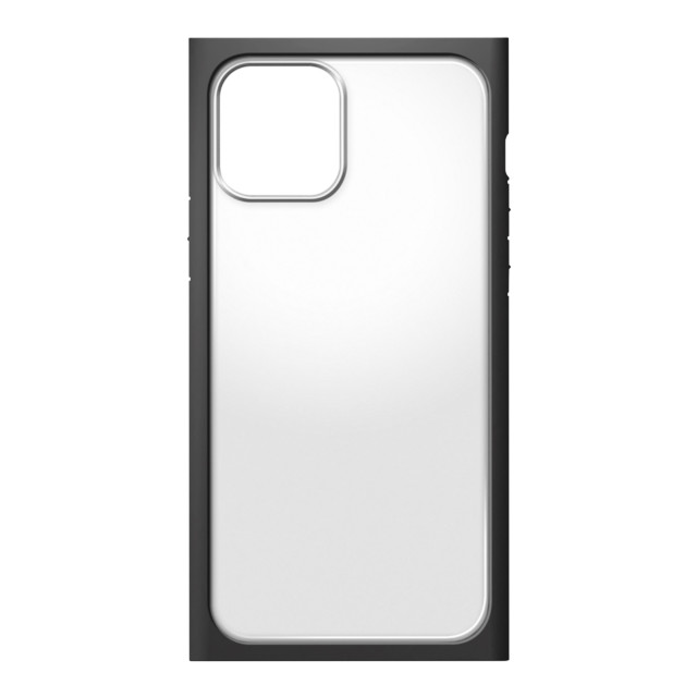 【iPhone12/12 Pro ケース】ガラスタフケース スクエアタイプ (ブラック)サブ画像