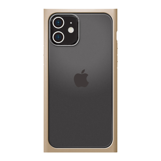 【iPhone12/12 Pro ケース】ガラスタフケース スクエアタイプ (ベージュ)goods_nameサブ画像