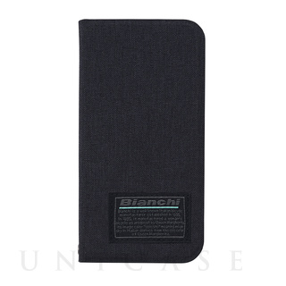 【iPhone12 mini ケース】Bianchi Water Repellent Folio Case for iPhone12 mini (black)