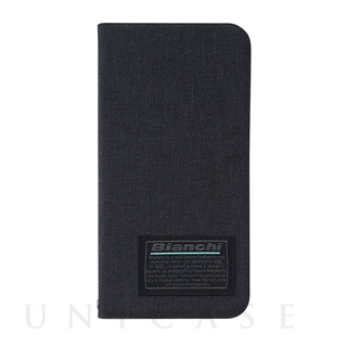 【iPhoneSE(第3/2世代)/8/7/6s/6 ケース】Bianchi Water Repellent Folio Case for iPhoneSE(第2世代) (black)