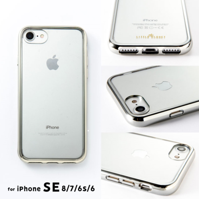 【iPhoneSE(第3/2世代)/8/7/6s/6 ケース】LITTLE CLOSET iPhone case (METALLIC-RED)goods_nameサブ画像