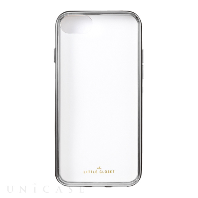 【iPhoneSE(第3/2世代)/8/7/6s/6 ケース】LITTLE CLOSET iPhone case (METALLIC-SILVER)