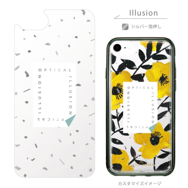 LITTLE CLOSET iPhoneSE(第3/2世代)/8/7/6s/6 着せ替えフィルム (Illusion)goods_nameサブ画像