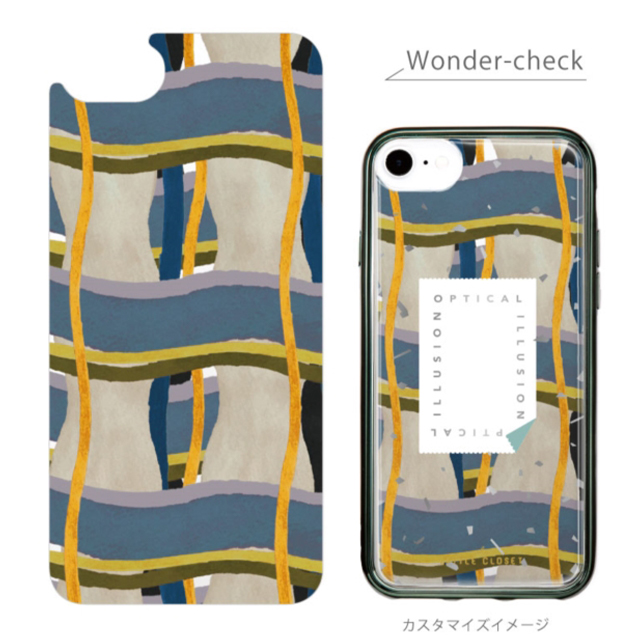 LITTLE CLOSET iPhoneSE(第3/2世代)/8/7/6s/6 着せ替えフィルム (Wonder-check)goods_nameサブ画像