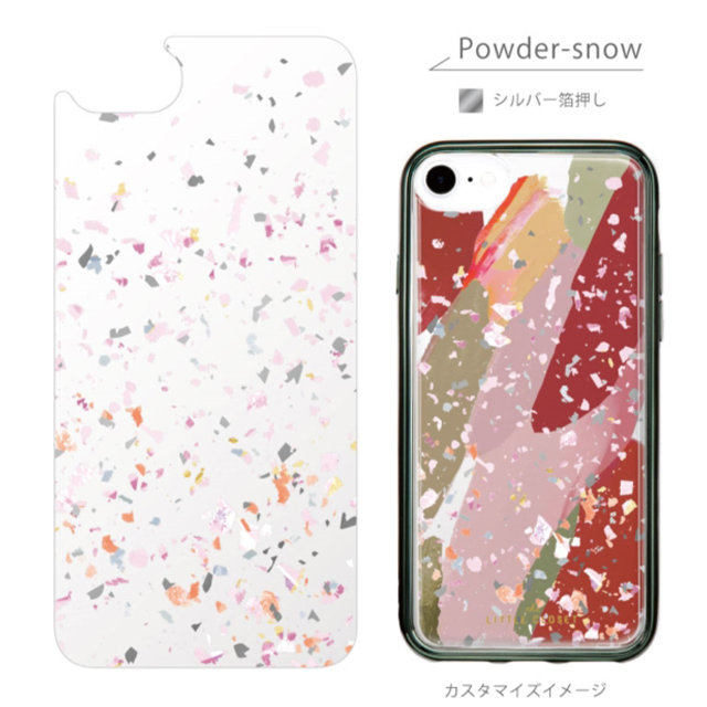 LITTLE CLOSET iPhoneSE(第3/2世代)/8/7/6s/6 着せ替えフィルム (Powder-snow)goods_nameサブ画像