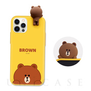 【iPhone12 Pro Max ケース】Figure BASIC COLOR SOFT (SNEAK PEEK BROWN)