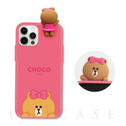 【iPhone12 Pro Max ケース】Figure BASIC COLOR SOFT (SNEAK PEEK CHOCO)