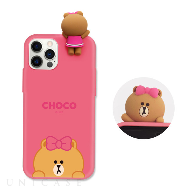 【iPhone12 Pro Max ケース】Figure BASIC COLOR SOFT (SNEAK PEEK CHOCO)