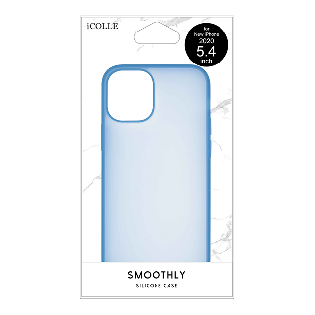 【iPhone12 mini ケース】Smoothly Silicone Case (ネイビー)サブ画像