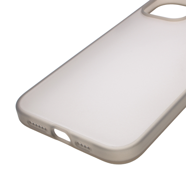 【iPhone12 Pro Max ケース】Smoothly Silicone Case (ブラック)サブ画像