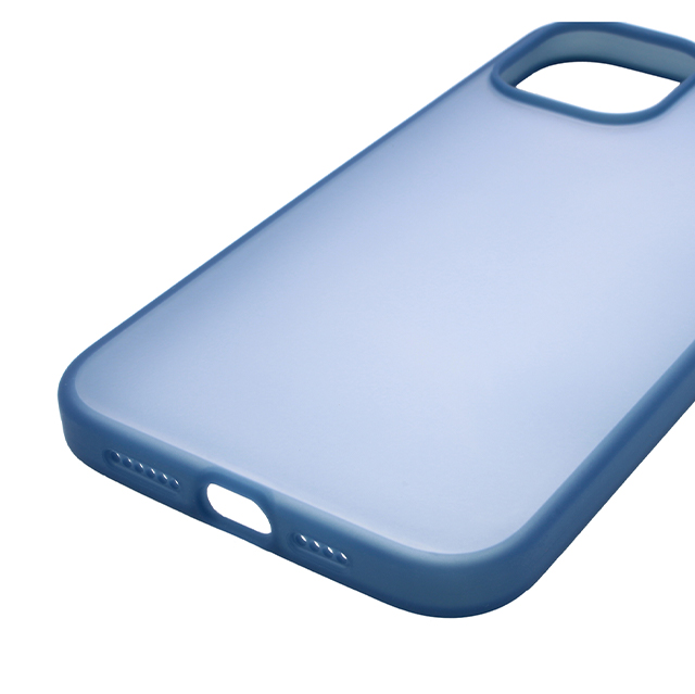 【iPhone12 Pro Max ケース】Smoothly Silicone Case (ネイビー)サブ画像