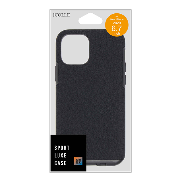 【iPhone12 Pro Max ケース】SPORT LUXE CASE (ブラック)サブ画像