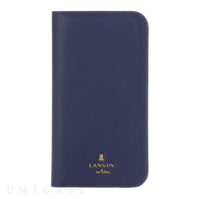 【iPhone12 mini ケース】FOLIO CASE CLASSIC (Dark Navy)