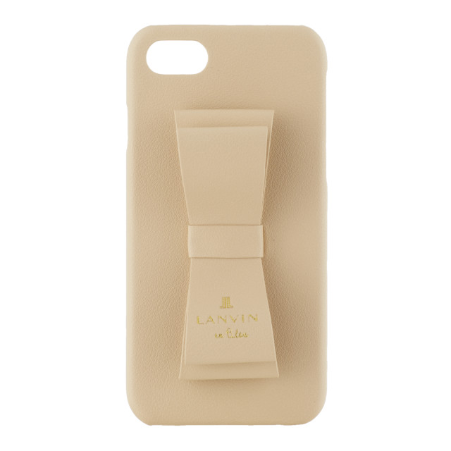 【iPhoneSE(第3/2世代)/8/7 ケース】SLIM WRAP CASE STAND ＆ RING RIBBON (Beige)goods_nameサブ画像