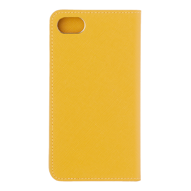 【iPhoneSE(第3/2世代)/8/7 ケース】FOLIO CASE SAFFIANO (Yellow)サブ画像