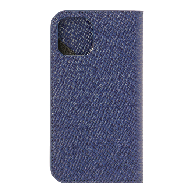 【iPhone12 mini ケース】FOLIO CASE SAFFIANO (Navy)サブ画像