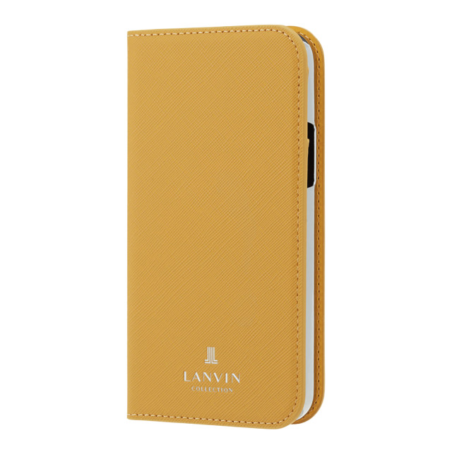 【iPhone12 mini ケース】FOLIO CASE SAFFIANO (Yellow)サブ画像