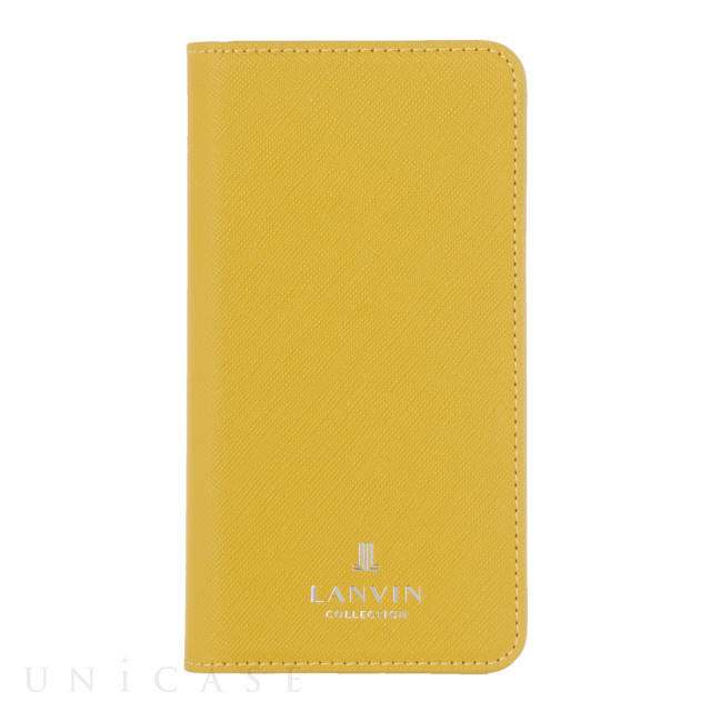 【iPhoneSE(第3/2世代)/8/7 ケース】FOLIO CASE SAFFIANO (Yellow)