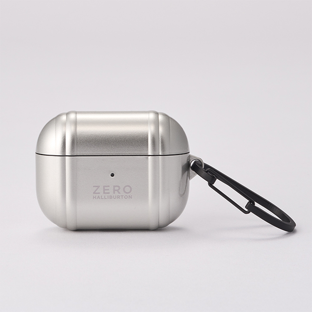 【AirPods Pro(第1世代) ケース】ZERO HALLIBURTON AirPods Pro Shockproof Case（Silver)