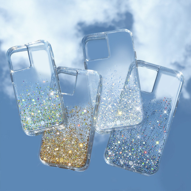 【iPhone12 mini ケース】抗菌・耐衝撃ケース Twinkle Ombre (Stardust)サブ画像