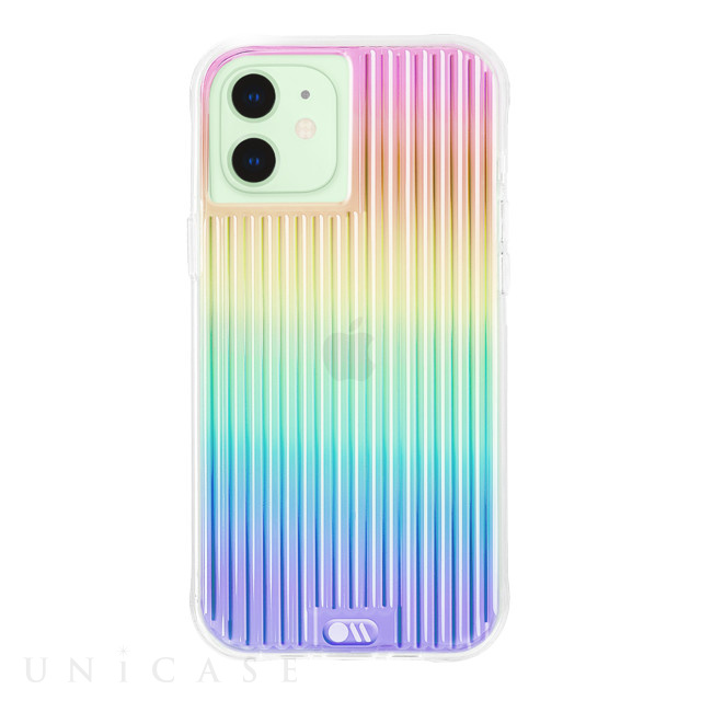 【iPhone12 mini ケース】抗菌・耐衝撃ケース Tough Groove (Iridescent)