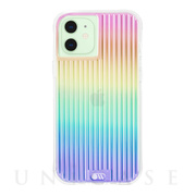 【iPhone12/12 Pro ケース】抗菌・耐衝撃ケース Tough Groove (Iridescent)