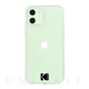 【iPhone12 mini ケース】Kodak 耐衝撃ケース (Clear Case with Logo)