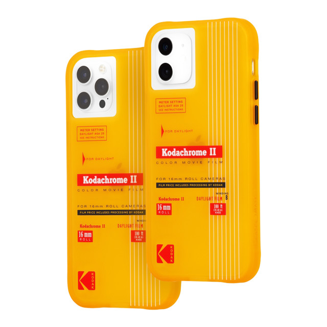 【iPhone12/12 Pro ケース】Kodak 耐衝撃ケース (Vintage Yellow)サブ画像