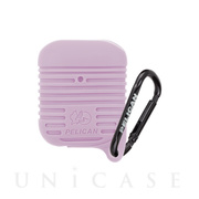 【AirPods(第2/1世代) ケース】抗菌・防塵・防水・耐衝撃ケース Protector (Mauve Purple)