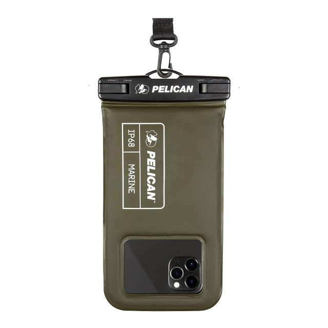 防水ポーチ Marine Waterproof Floating Pouch for Universal Max 6.5 inch (Olive Green)サブ画像