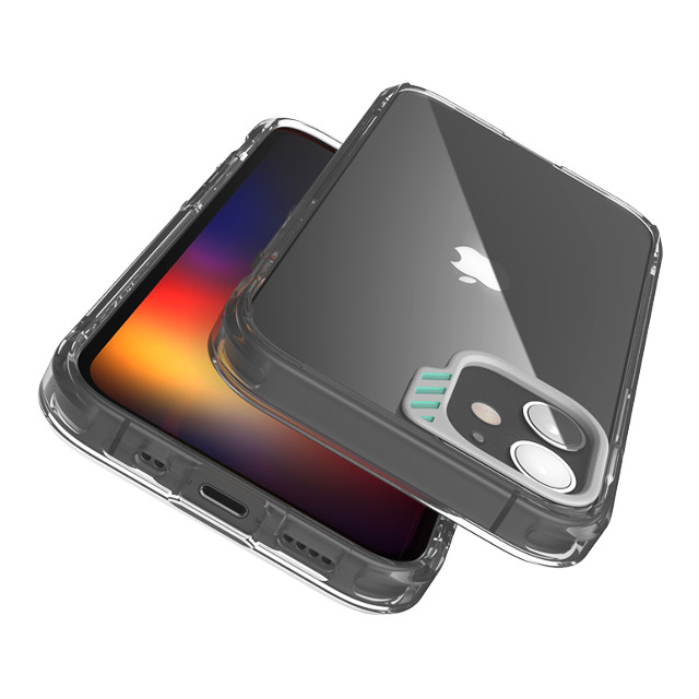 【iPhone12 Pro Max ケース】Hybrid Cushion DX Case (Crystal)サブ画像