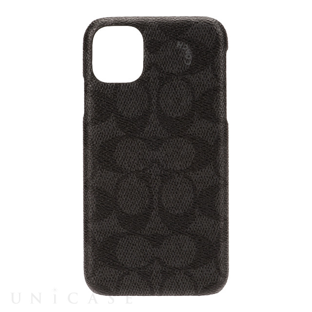 【iPhone12 Pro Max ケース】Slim Wrap Case (Signature C Black)