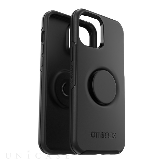 【iPhone12 Pro Max ケース】Otter + Pop Symmetry Series (BLACK)