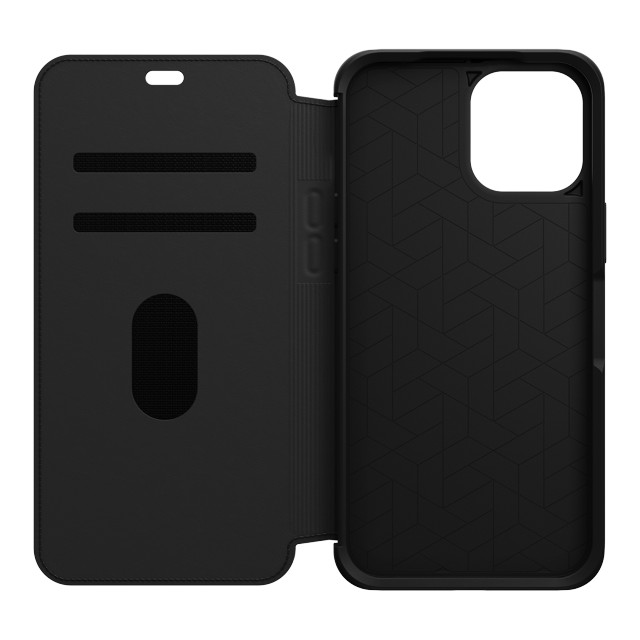 【iPhone12 Pro Max ケース】Symmetry Leather Folio Series (SHADOW)サブ画像