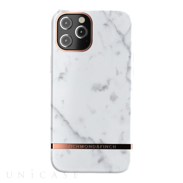 【iPhone12 Pro Max ケース】Freedom Case (White Marble)