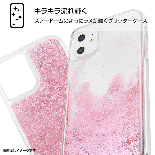 【iPhone12 mini ケース】ディズニーキャラクター/ラメ グリッターケース (ティンカー・ベル/Sit)goods_nameサブ画像