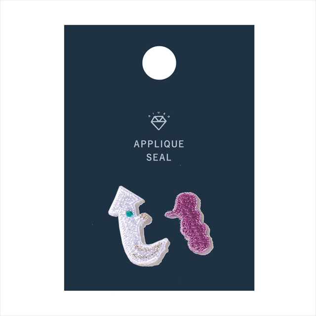 AIUEO APPLIQUE ひらがな (い)goods_nameサブ画像