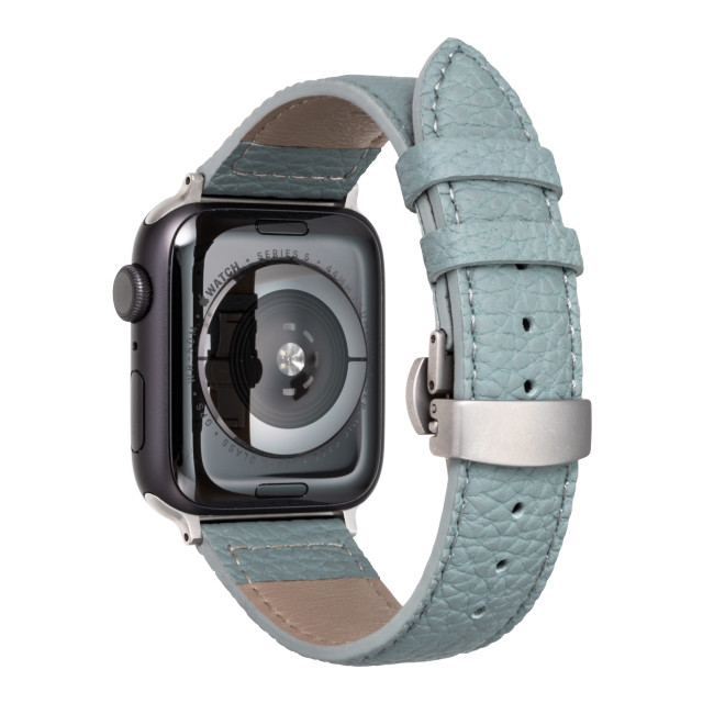 【Apple Watch バンド 49/45/44/42mm】German Shrunken-calf Watchband (Baby Blue) for Apple Watch Ultra2/SE(第2/1世代)/Series9/8/7/6/5/4/3/2/1goods_nameサブ画像