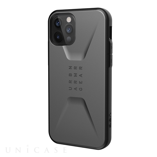 【iPhone12/12 Pro ケース】UAG Civilian (シルバー)