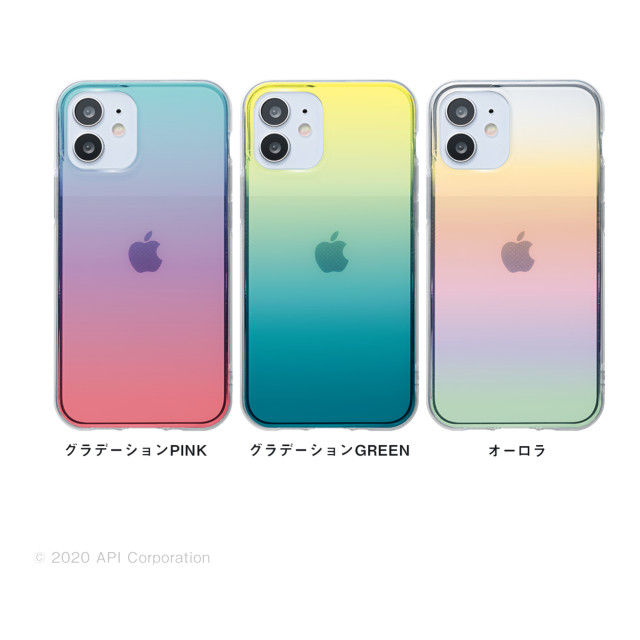 【iPhone12 mini ケース】Carat (グラデーションGREEN)サブ画像