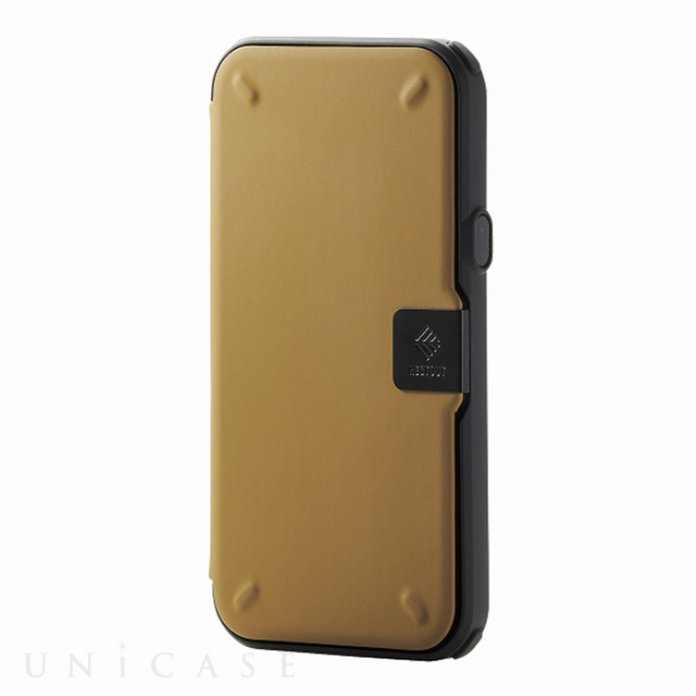 【iPhone12/12 Pro ケース】ハイブリッドケース NESTOUT Lid (コヨーテブラウン)