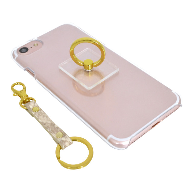 スマホリング Pendulum Ring CLEAR SERIES (パイソンベージュ)goods_nameサブ画像