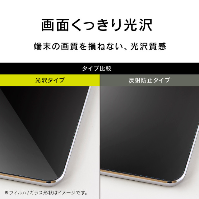 【iPad(10.2inch)(第9/8/7世代)/Air(10.5inch)(第3世代)/Pro(10.5inch) フィルム】ブルーライト低減 液晶保護強化ガラス (光沢)goods_nameサブ画像